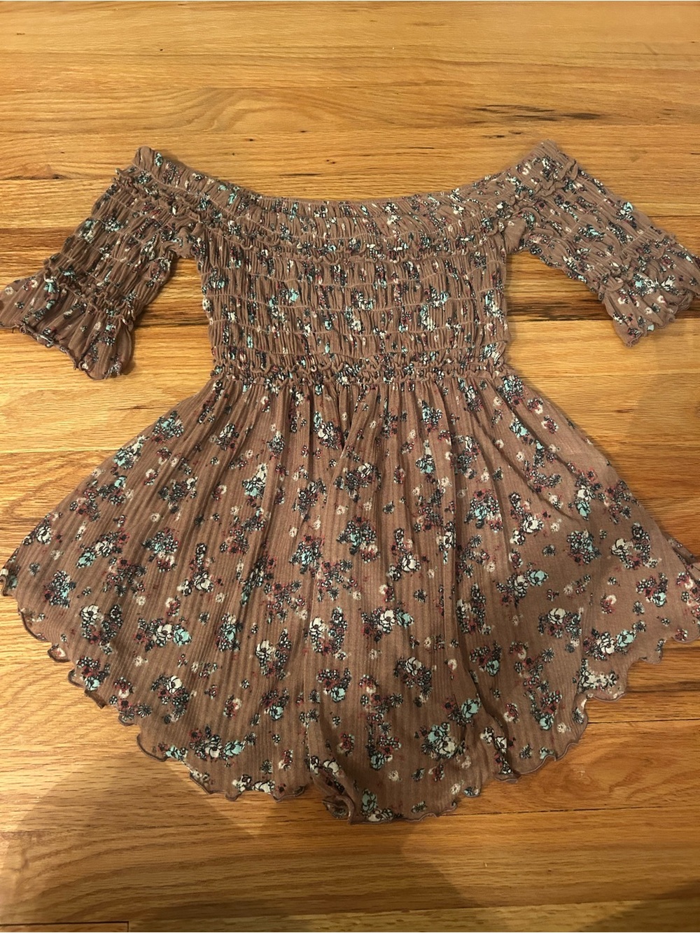Free People Floral Top